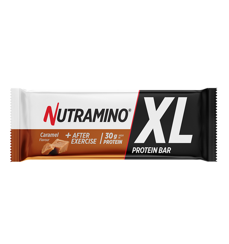 batoane proteice protein bar nutramino xl caramel