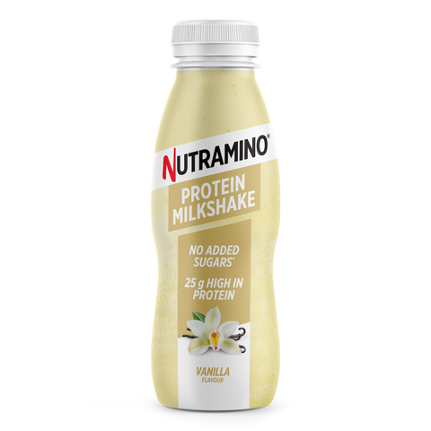 Shake proteic Nutramino Nutra-GO fara zahar adaugat, vanilla | 25g proteine | 330ml | 12buc/bax