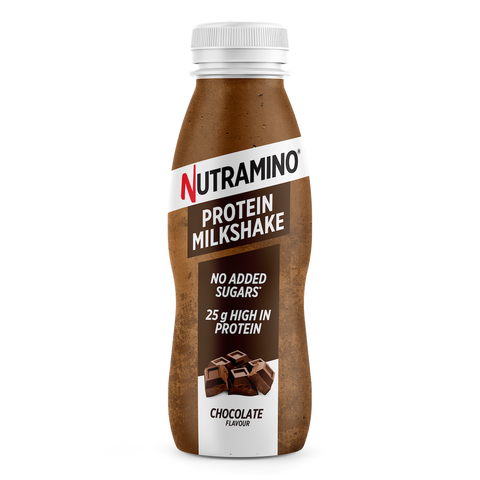 Shake proteic Nutramino Nutra-GO fara zahar adaugat, ciocolata | 25g proteine | 330ml | 12buc/bax