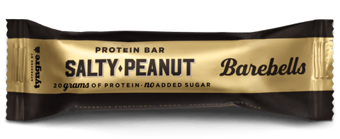 (NOU!) FARA ZAHAR ADAUGAT | Batoane proteice BAREBELLS aroma salty peanut | 20g proteine/baton | 12 buc/cutie