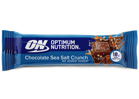 Batoane proteice Optimum Nutrition bar | choco sea salt | 18g proteine/baton 
