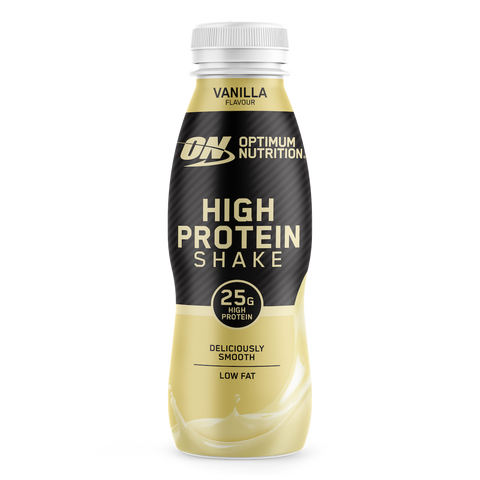 (NOU!) Shake proteic Optimum Nutrition, aroma vanilie | 25g proteine | 330ml | 12buc/bax