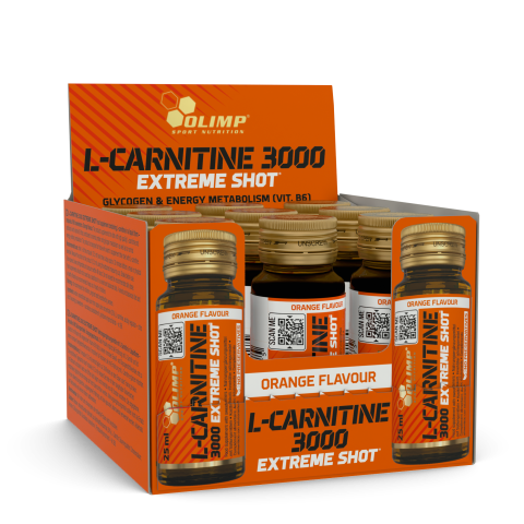 L Carnitina lichida 3000 Extreme shot Olimp Sport Nutrition (9buc/cutie)