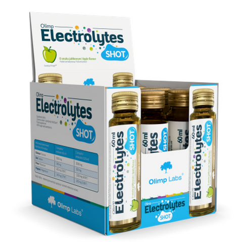 Electroliti SHOT, Olimp Sport Nutrition Electrolytes, aroma mar (9buc de 60ml / cutie)