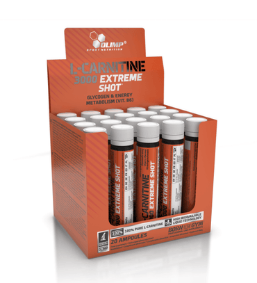 L Carnitina lichida 3000 Extreme shot Olimp Sport Nutrition (20buc/cutie)