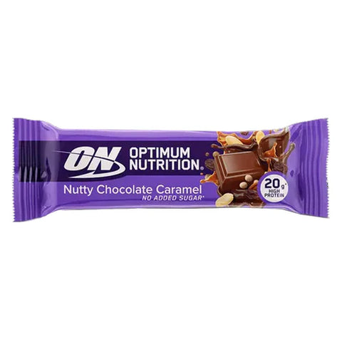 (nou) Batoane proteice Optimum Nutrition bar | Nutty Chocolate bar | 20g proteine/baton | 10 buc/cutie