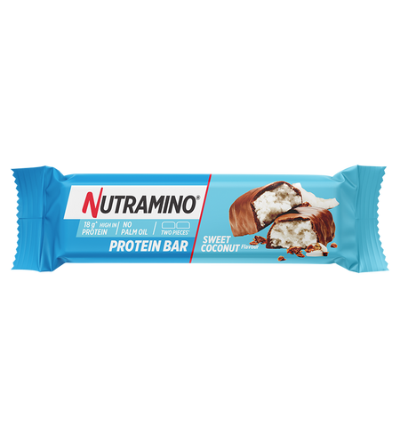 Batoane proteice Nutramino Coconut | 18g proteine/baton | 12buc/cutie