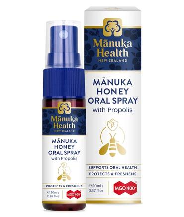 Spray oral miere de Manuka MGO 400+ cu Propolis - Manuka Health