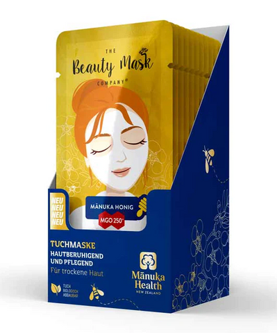 Masti de fata cu miere de Manuka MGO 250+ (cutie de 15 buc) | Manuka Health